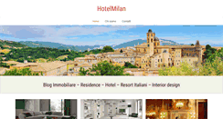 Desktop Screenshot of hotel--milan.it